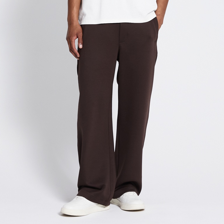 Baggy scuba pants "Coast" Brown